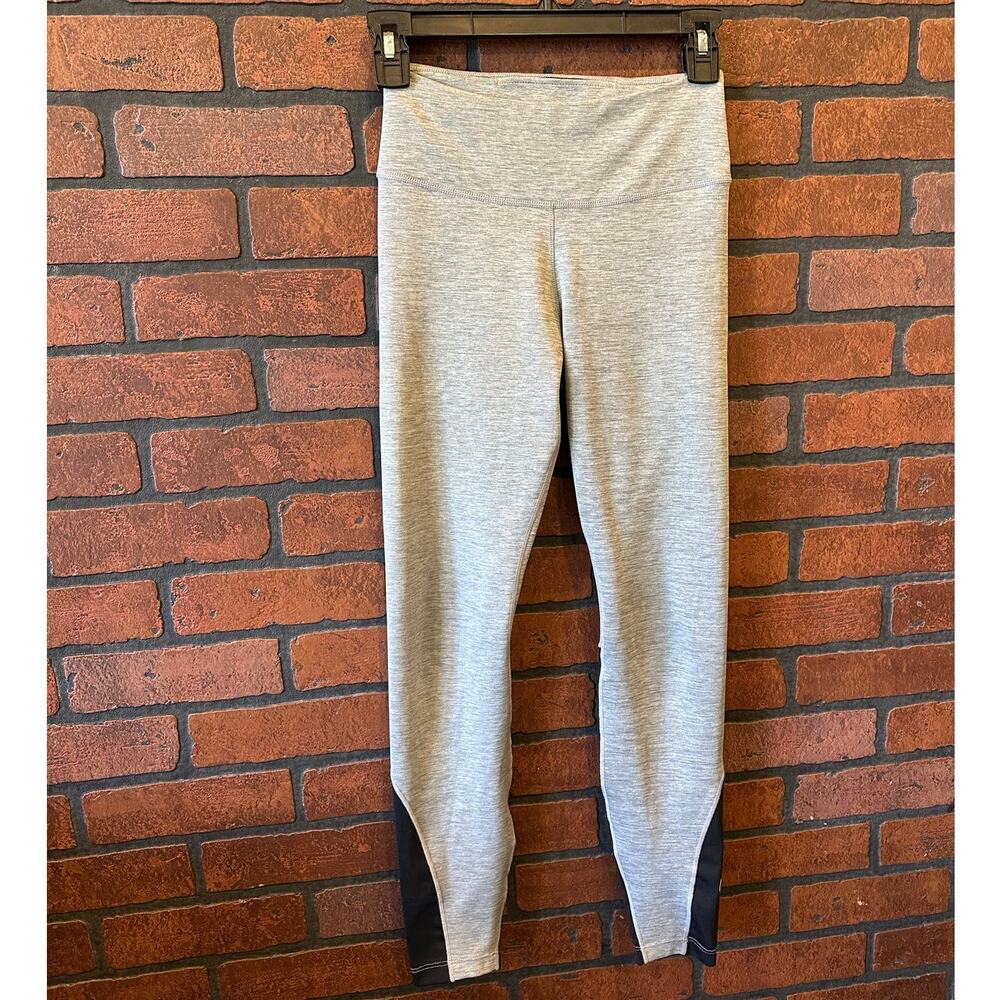 Nike One Women's Mid Rise 7/8 Training Tights Grey Black AT1102068 Sz X-Small